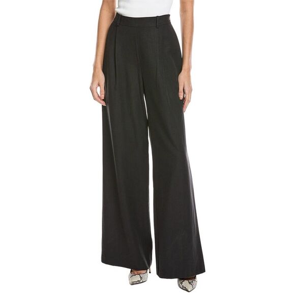 Toccin Pants - Toccin Womens  Hailey Wide Leg Trouser, Black